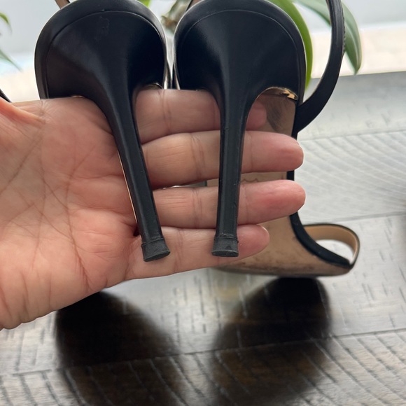 Tory Burch Black Strappy Heels - Picture 3 of 4